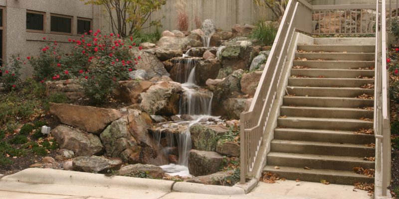 Waterfall Installation in Johnson City, Tennessee